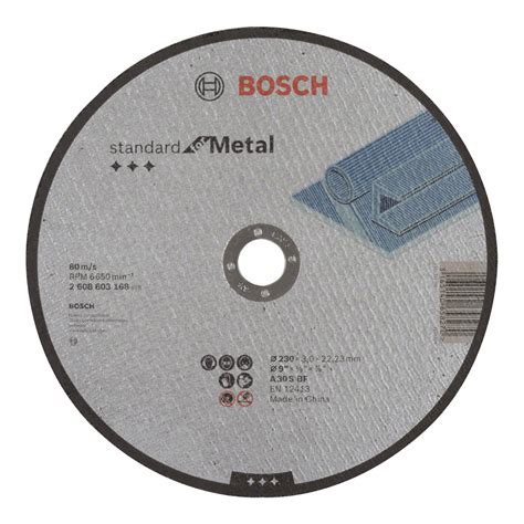 Bosch Cutting Disc Metal Straight 230x22 23x3 BOSCH Cashbuild