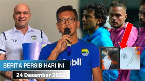 Bos Tebar Kode Persib Belanja Banyak Pemain Baru Kontrak Passos Hingga