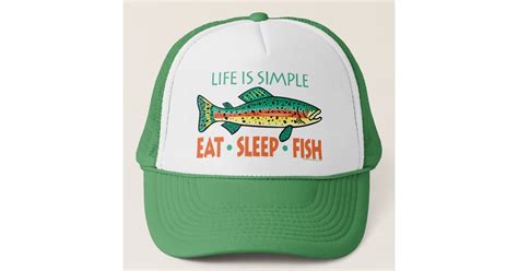 Funny Fishing Saying Trucker Hat Zazzle