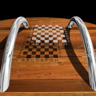 3dsmax glass table chess