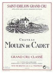 Ch Teau Moulin Du Cadet France Bordeaux Libournais St Milion