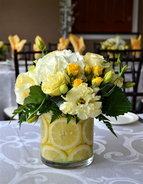 How To Create A Lemon Vase Flower Arrangement And Alfresco Summer Table Artofit