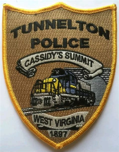 Tunnelton Police Police Patches Police Police Badge