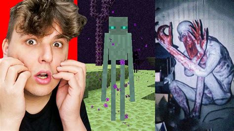 STRASZNE POSTACIE z MINECRAFT SPOTKANE w PRAWDZIWYM ŻYCIU YouTube