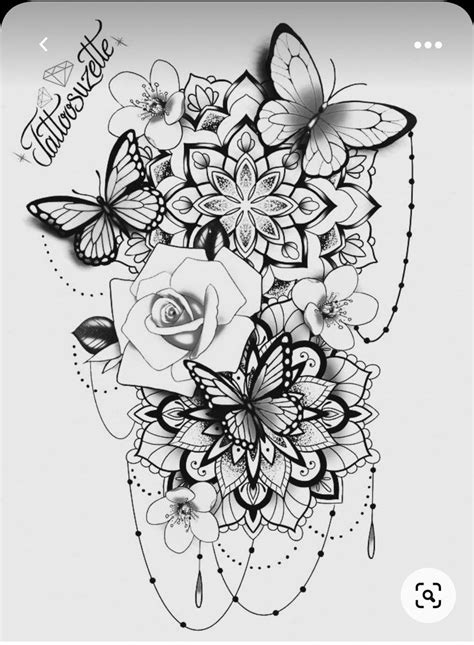 Mandala Flores Floral Tattoo Sleeve Sleeve Tattoos Sleeve Tattoos For Women