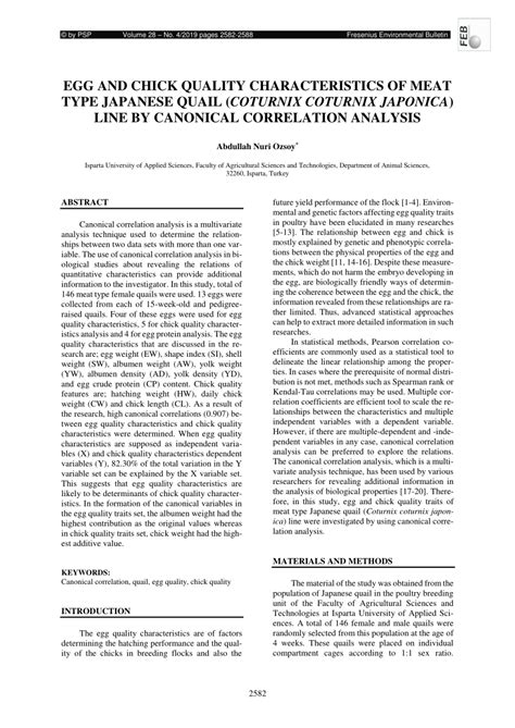 (PDF) EGG AND CHICK QUALITY CHARACTERISTICS OF MEAT TYPE JAPANESE QUAIL