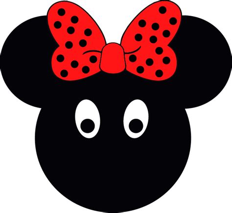 Minnie Head Silhouette Svg Disney Mickey Mouse Svg Mickey Inspire