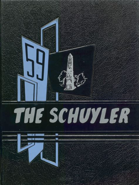 1959 Yearbook From Schuylerville High School From Schuylerville New