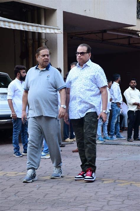 At Satish Kaushik S Prayer Meet Anupam Kher Javed Akhtar Vidya Balan