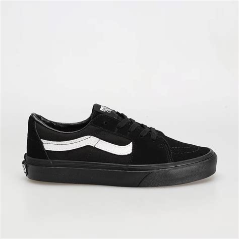 Jual Vans Sk8 Low Contrast Black Black White Shopee Indonesia