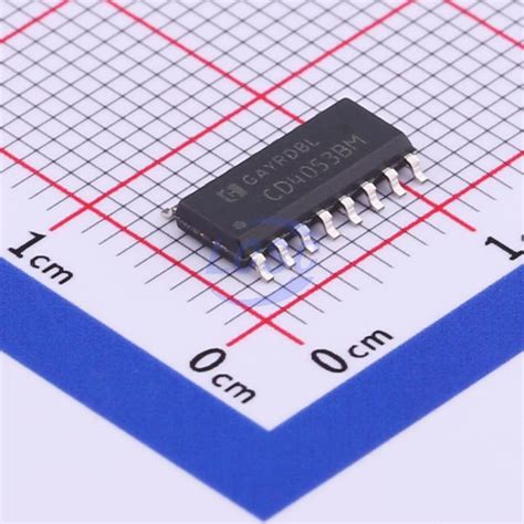 CD4053BM TR HGSEMI Analog Switches Multiplexers JLCPCB