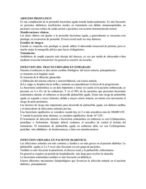 Infección urinaria guía de estudio PDF