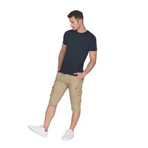 Mens Cotton Plain Brown Capri At Rs 530piece In Delhi Id 17964673473