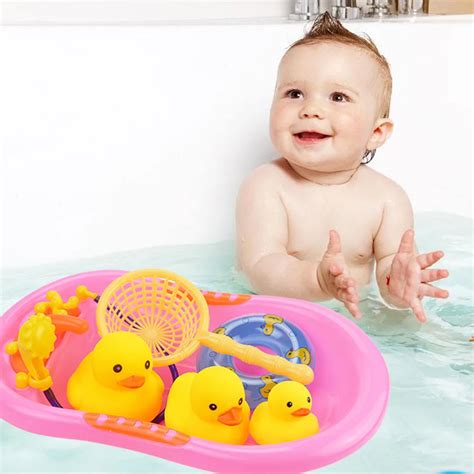 Aliexpress.com : Buy High Qualitity Baby Bath Kids Bath Toys Swimming Wash Ring Play Cartoon ...