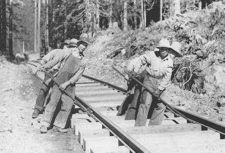 Chinese Workers on the Union Pacific Railroad