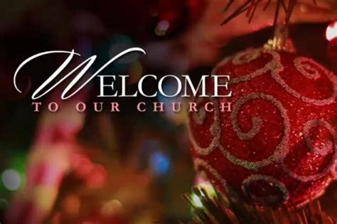 Christmas 2-Welcome to our church | Life Scribe Media | SermonSpice