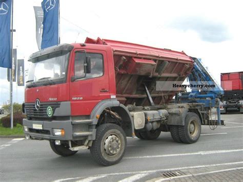 Mercedes Benz 1828 Ak Wd Absattelbar Crane With Radio 2003 Other