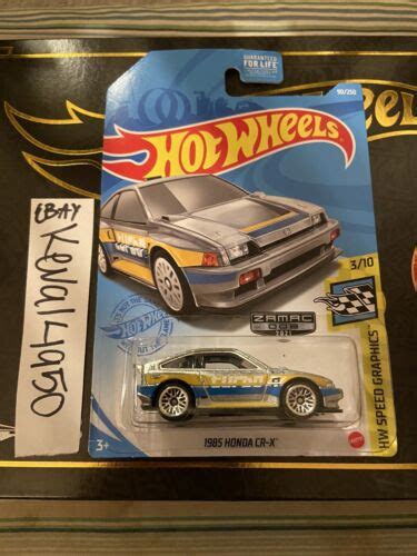 Hot Wheels Honda Crx Turbo Zamac Ebay