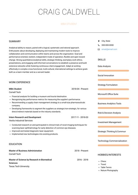 About Mba Project In Resume, Mba Resume Template | merrychristmaswishes.info, The projects may ...