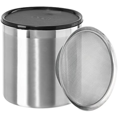 7347 Jumbo Grease Can Quart Stainless Kitchen Dining EBay