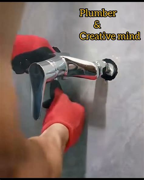 Wall Mixer Install Use Unique Tool Youtube