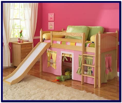 Full Size Loft Bed With Slide - Bedroom : Home Decorating Ideas #rYqnBYgq9P