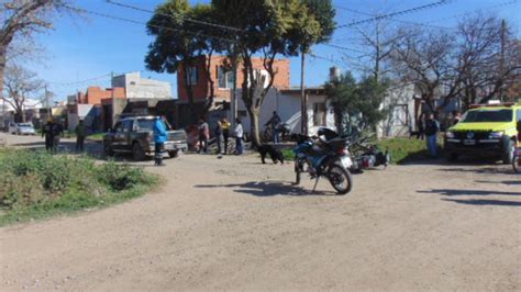 Accidente en Venado Tuerto un motociclista terminó hospitalizado