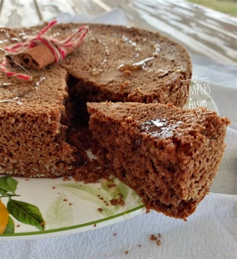 Bolo De P O De Mel E Especiarias Quinta Sem Gl Ten Simples Assim