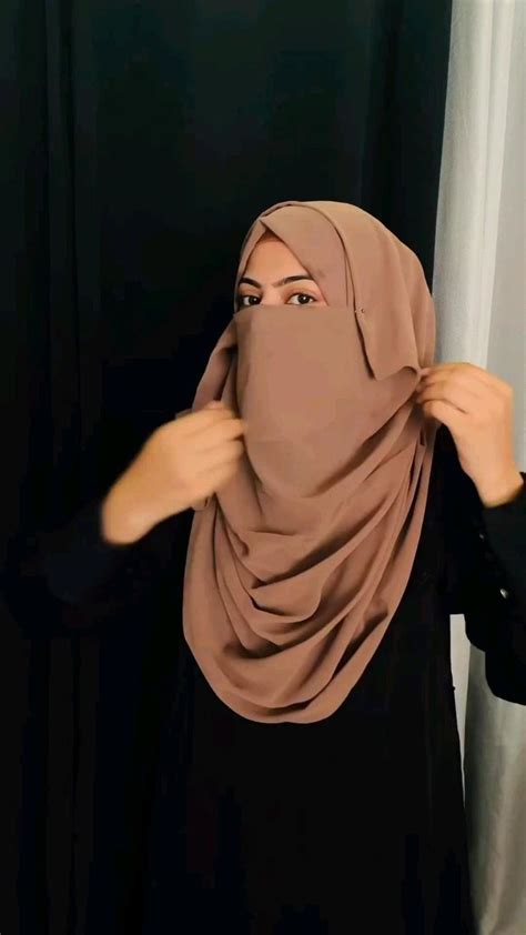 Pin By Kaify Peshmerga On Hijab Tutorial Simple Hijab Tutorial Niqab