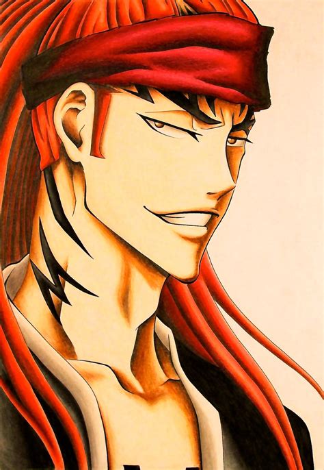 Renji Abarai - Bleach by LadyKazegami on DeviantArt