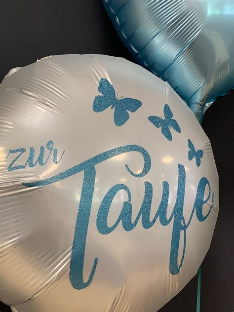 Geburt Ballon Zur Taufe Und Dekoballon Der Ballonshop