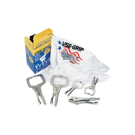 Irwin Vise Grip The Original Locking Pliers Set — 5 Piece Set Model 74 Northern Tool Equipment