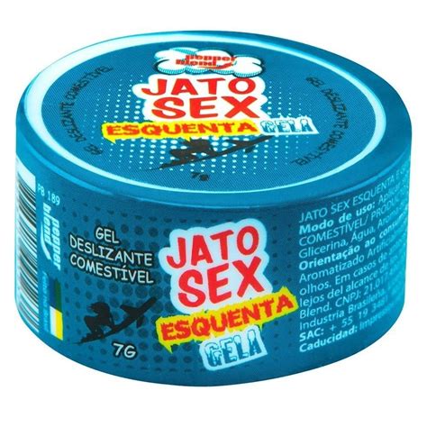 GEL BEIJÁVEL JATO SEX ESQUENTA E GELA Armazém Sex Shop Recife