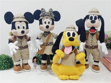 Turma Mickey Safari Elo Produtos Especiais