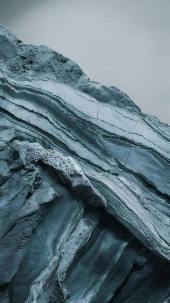 Grey blue marble texture | Premium AI-generated image