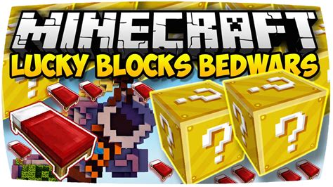 Minecraft Lucky Blocks Bedwars Vanilla Malinoiz Map Mini