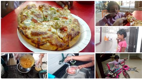 হঠাৎ করে মামমাম বায়না ধরেছে পিজ্জা খাওয়ার জন্য 🍕মা মেয়ে দুজনে মিলে