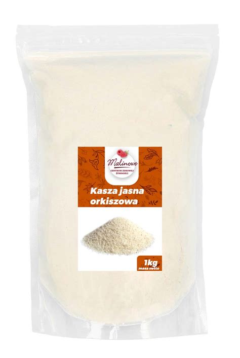 Kasza Orkiszowa Jasna 1kg Malinowe Sklep EMPIK