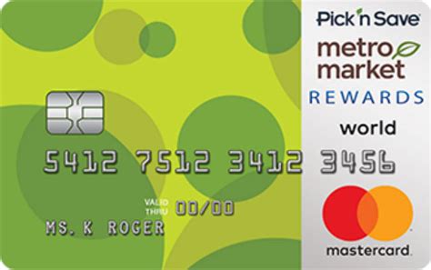 Pick'n Save/Metro Market REWARDS World Mastercard