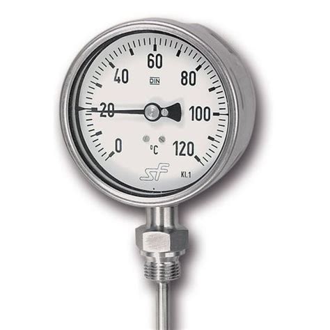 Bimetallic Thermometer MR BT Schwer Fittings Analog Dial