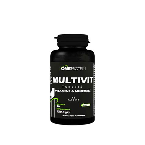 МУЛТИВИТ ВИТАМИНИ & МИНЕРАЛИ УАН ПРОТЕИН таблетки 90 броя / MULTIVIT ...