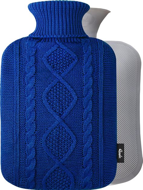 Qomfor L Hot Water Bottle With Knitted Cover Australia Ubuy