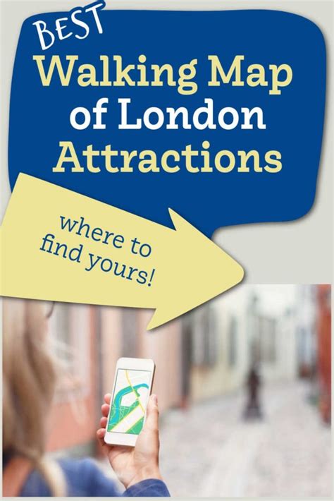 Best Walking Map of London Attractions - Where to Find Yours