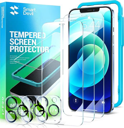 Amazon SmartDevil 3 Pack Screen Protector For IPhone 12 With 3