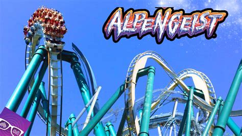 Alpengeist Roller Coaster Front Seat POV At Busch Gardens Williamsburg