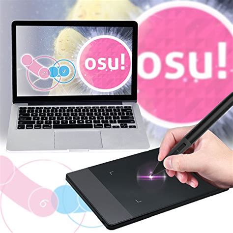 Huion 420 Osu Pen Tablet 4 By 2 23 Graphics Drawing Tablet For Windows