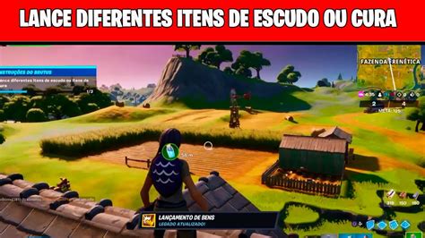 Fortnite Temporada Lance Diferentes Itens De Escudo Ou Itens De