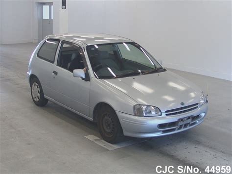 1998 Toyota Starlet Silver For Sale Stock No 44959 Japanese Used