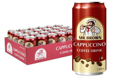 DPG Mr Brown Iced Coffee Drink Vanilla Dose 24x 250ml Best In Food