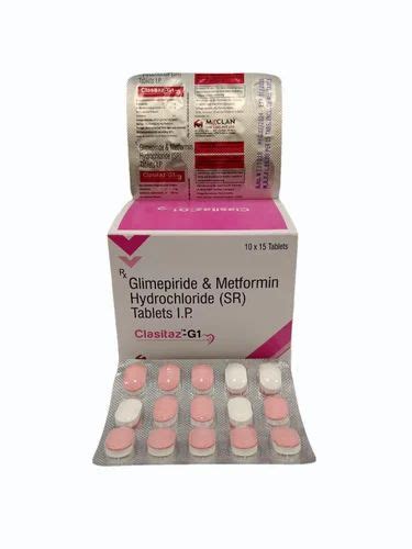 Glimepiride Mg Metformin Mg Hcl Tablets At Rs Box D Formin In